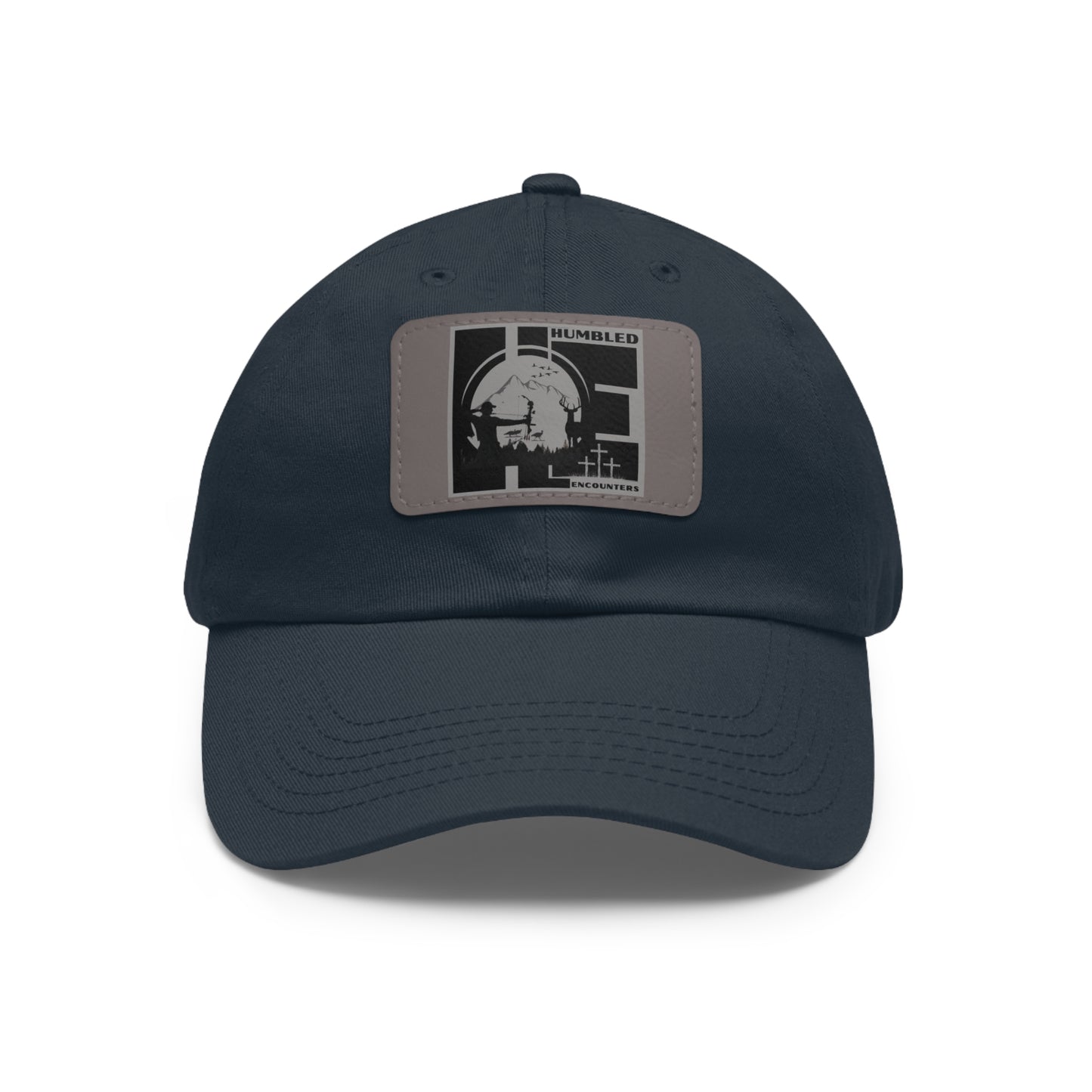 Humbled Encounters Dad Hat with Leather Patch (Rectangle)