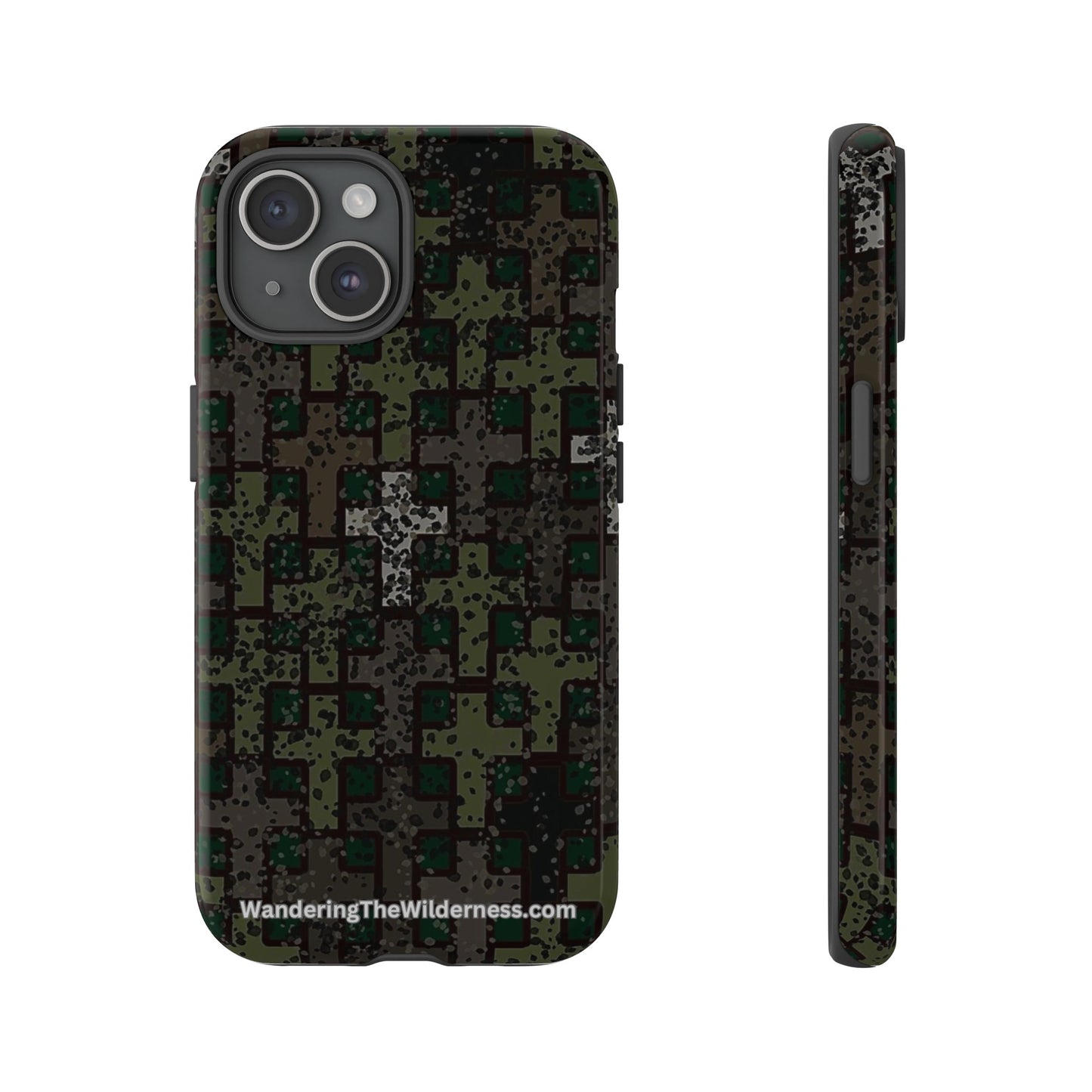 Wandering the Wilderness Blackwater Camo Tough Cases