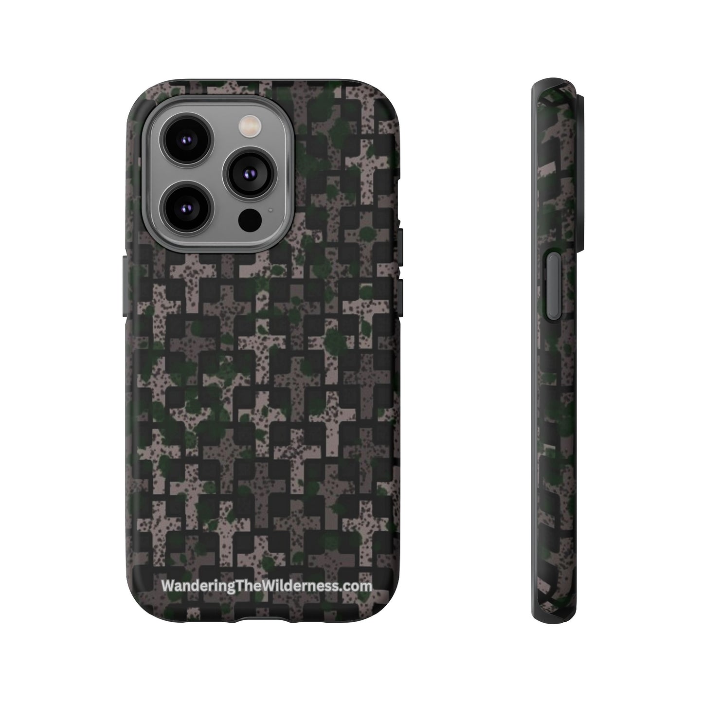 Wandering the Wilderness Crow Holler Camo Tough Cases