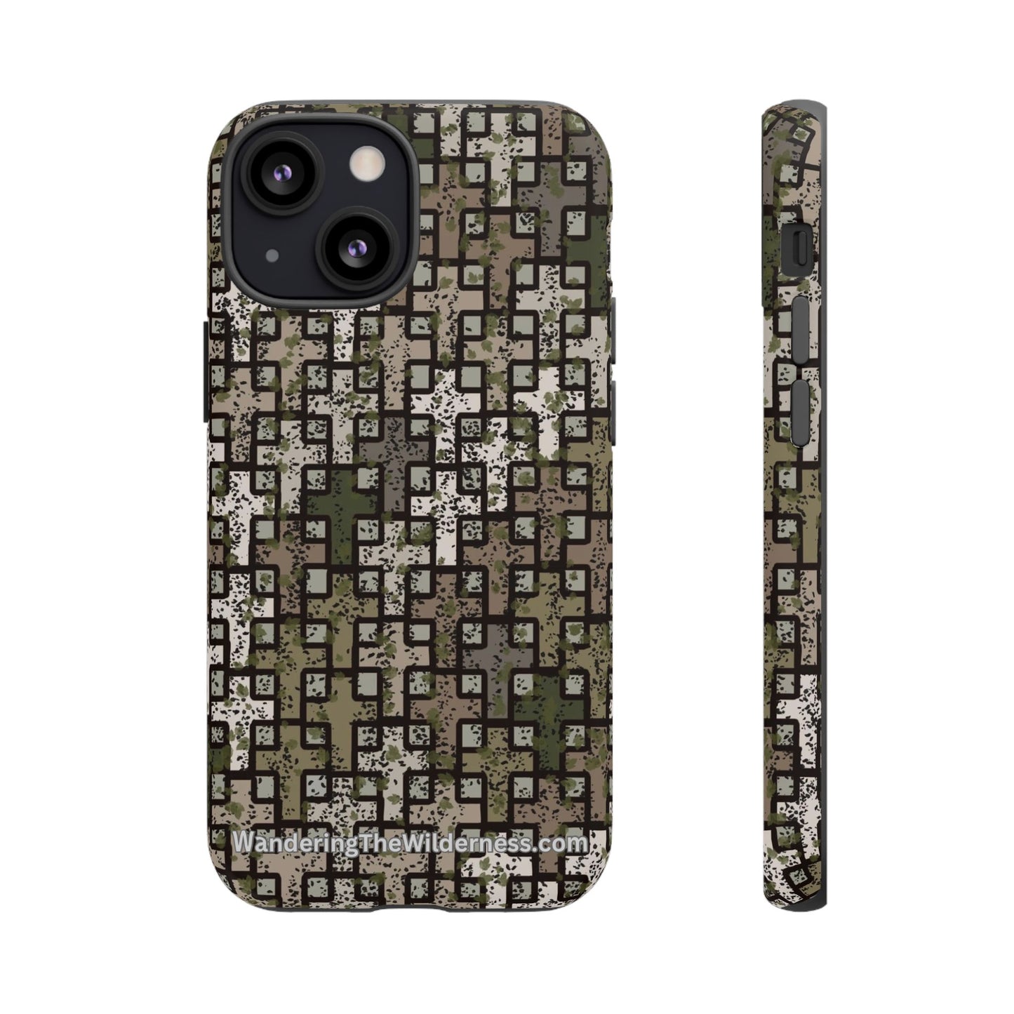 Wandering the Wilderness Hardscrabble Camo Tough Cases