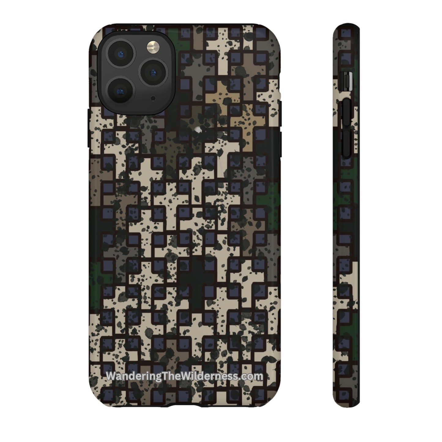 Wandering the Wilderness Diamondback Camo Tough Cases