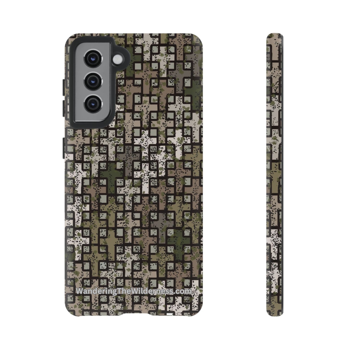 Wandering the Wilderness Hardscrabble Camo Tough Cases