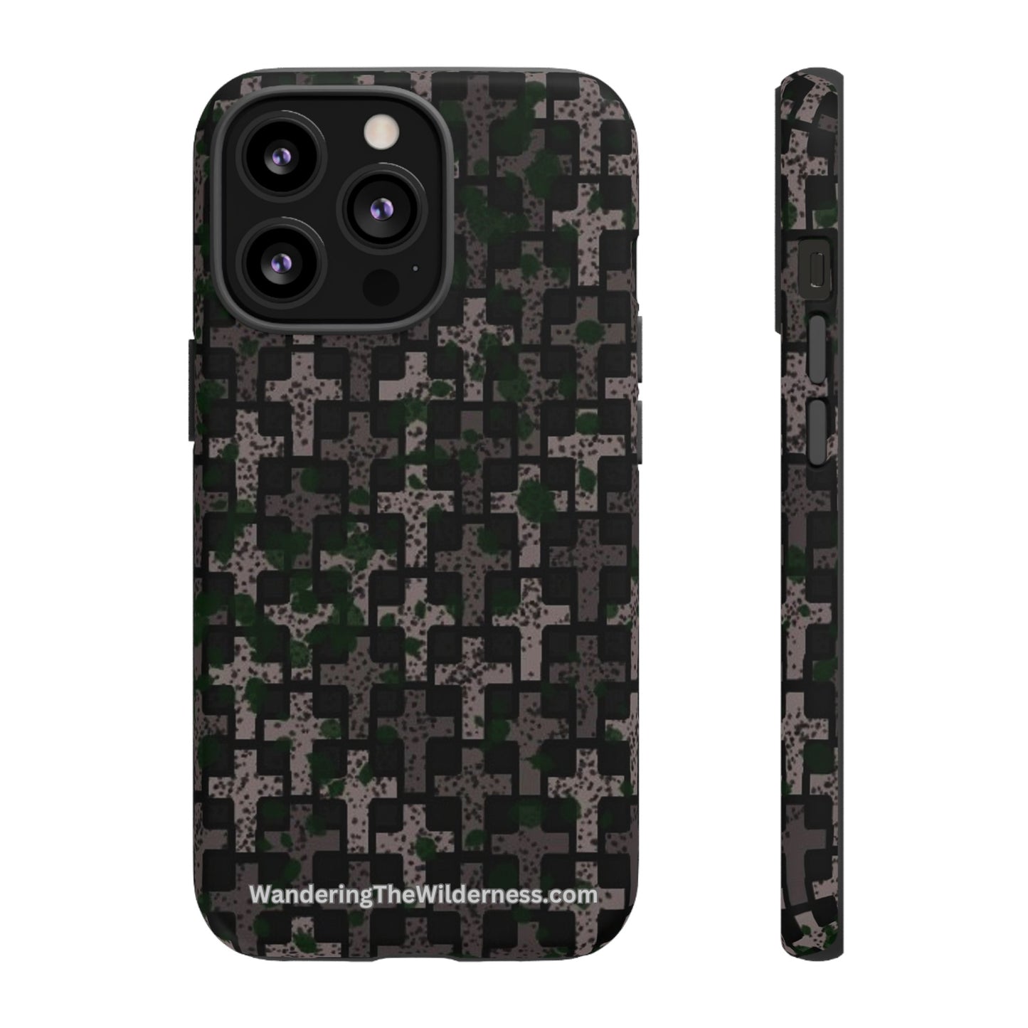 Wandering the Wilderness Crow Holler Camo Tough Cases