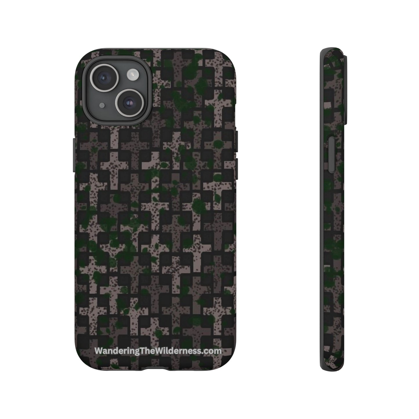 Wandering the Wilderness Crow Holler Camo Tough Cases