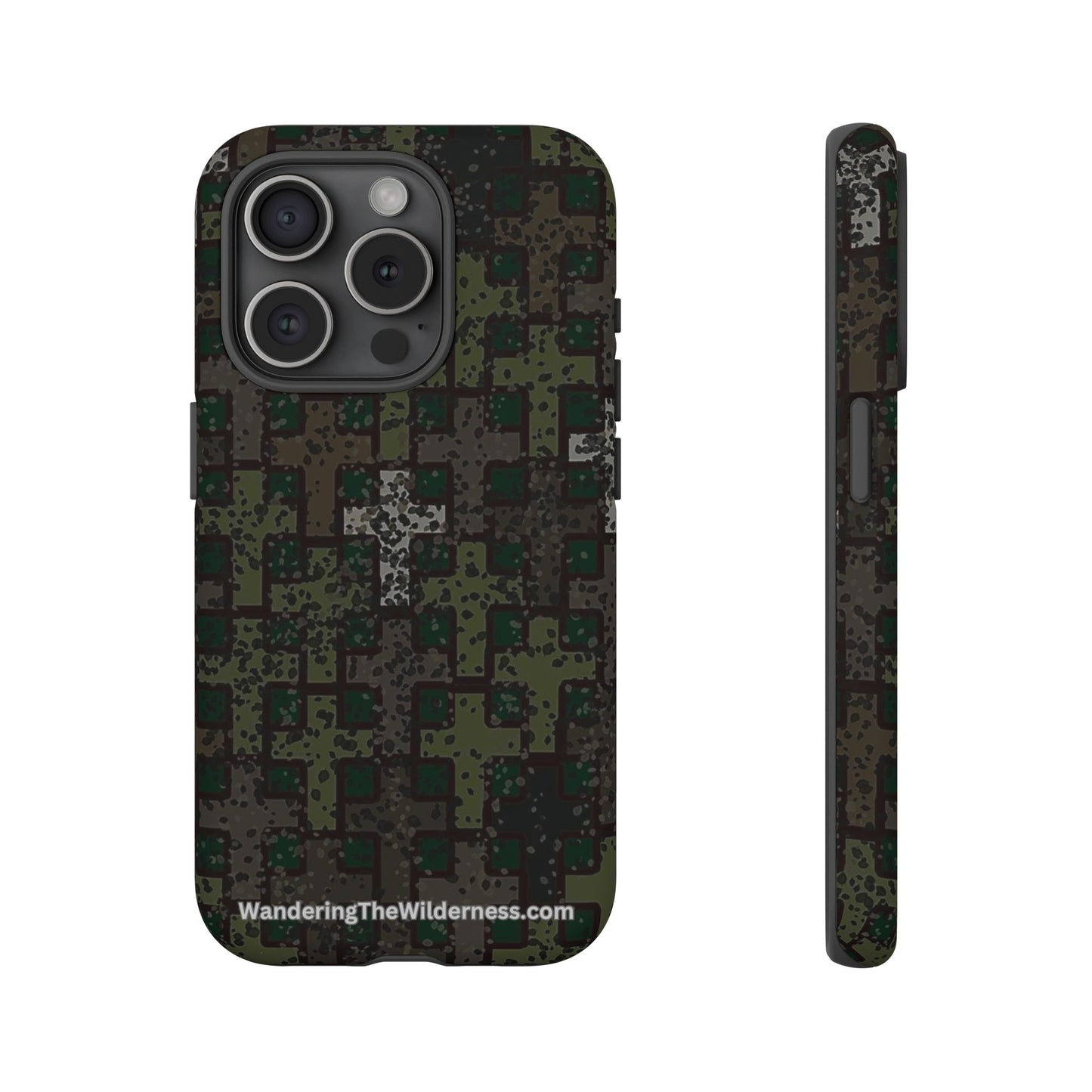 Wandering the Wilderness Blackwater Camo Tough Cases