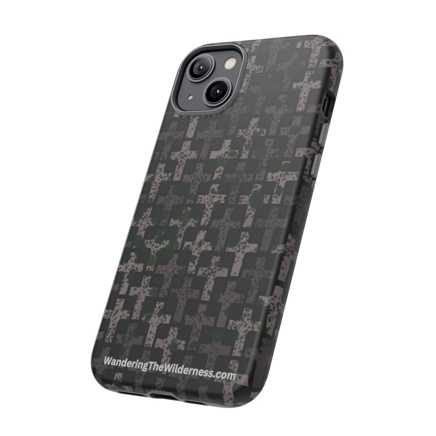 Wandering the Wilderness Crow Holler Camo Tough Cases