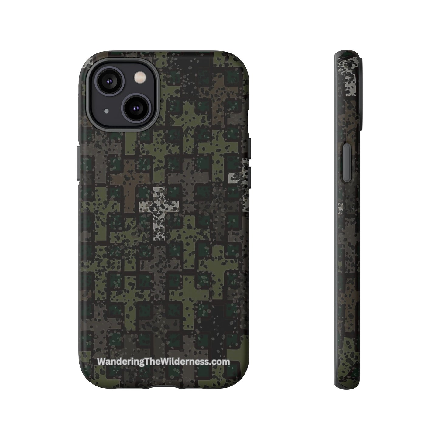 Wandering the Wilderness Blackwater Camo Tough Cases