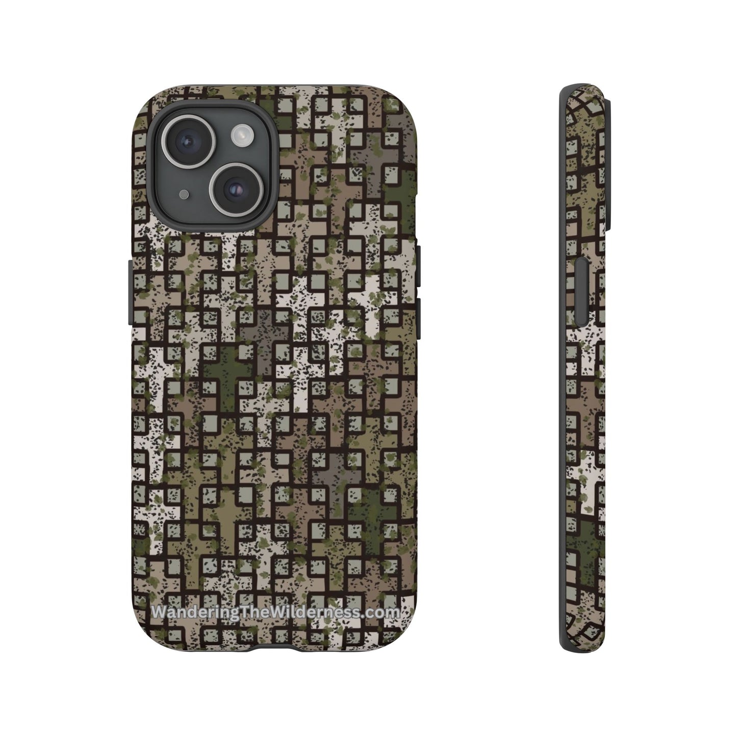 Wandering the Wilderness Hardscrabble Camo Tough Cases