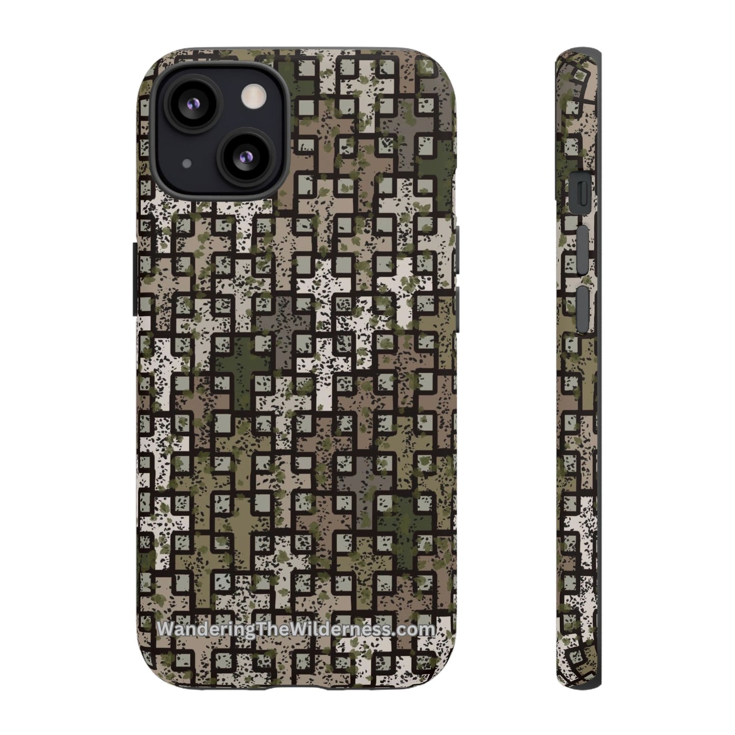 Wandering the Wilderness Hardscrabble Camo Tough Cases