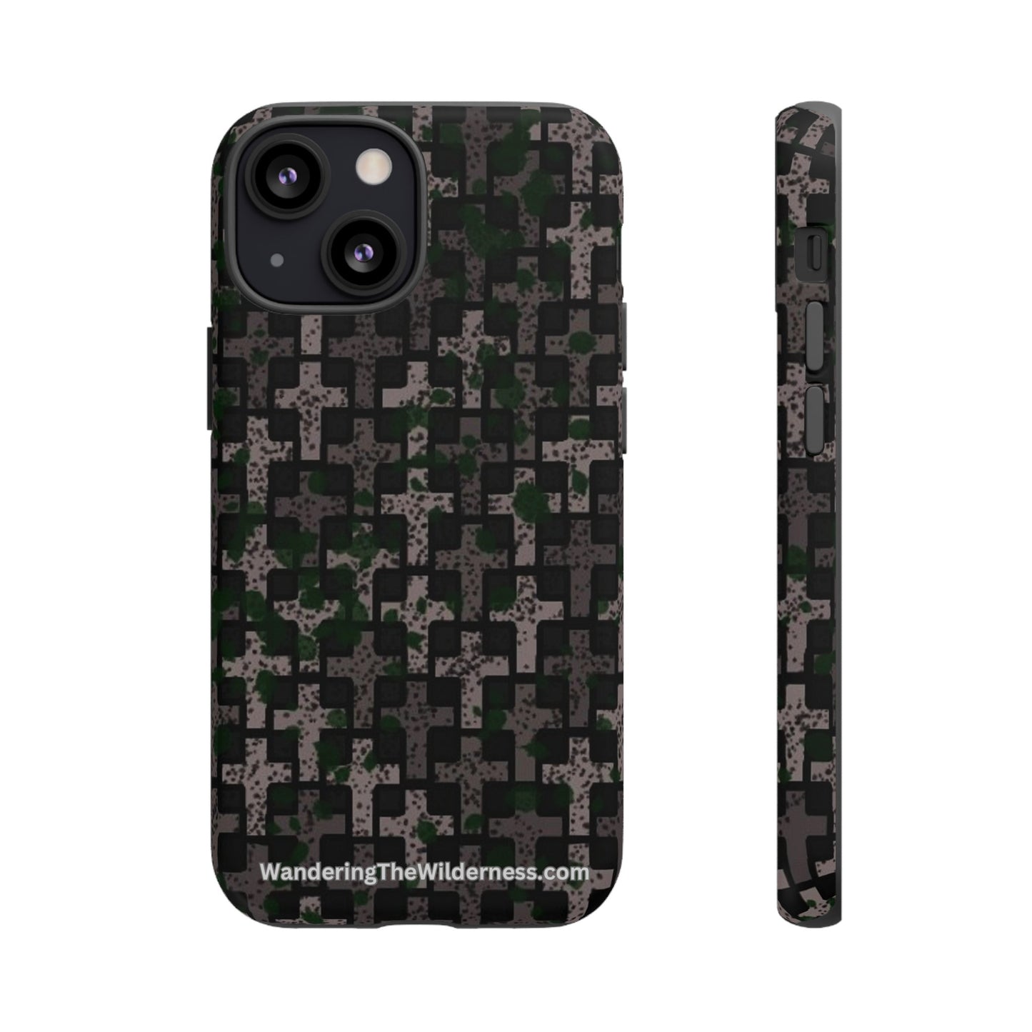 Wandering the Wilderness Crow Holler Camo Tough Cases