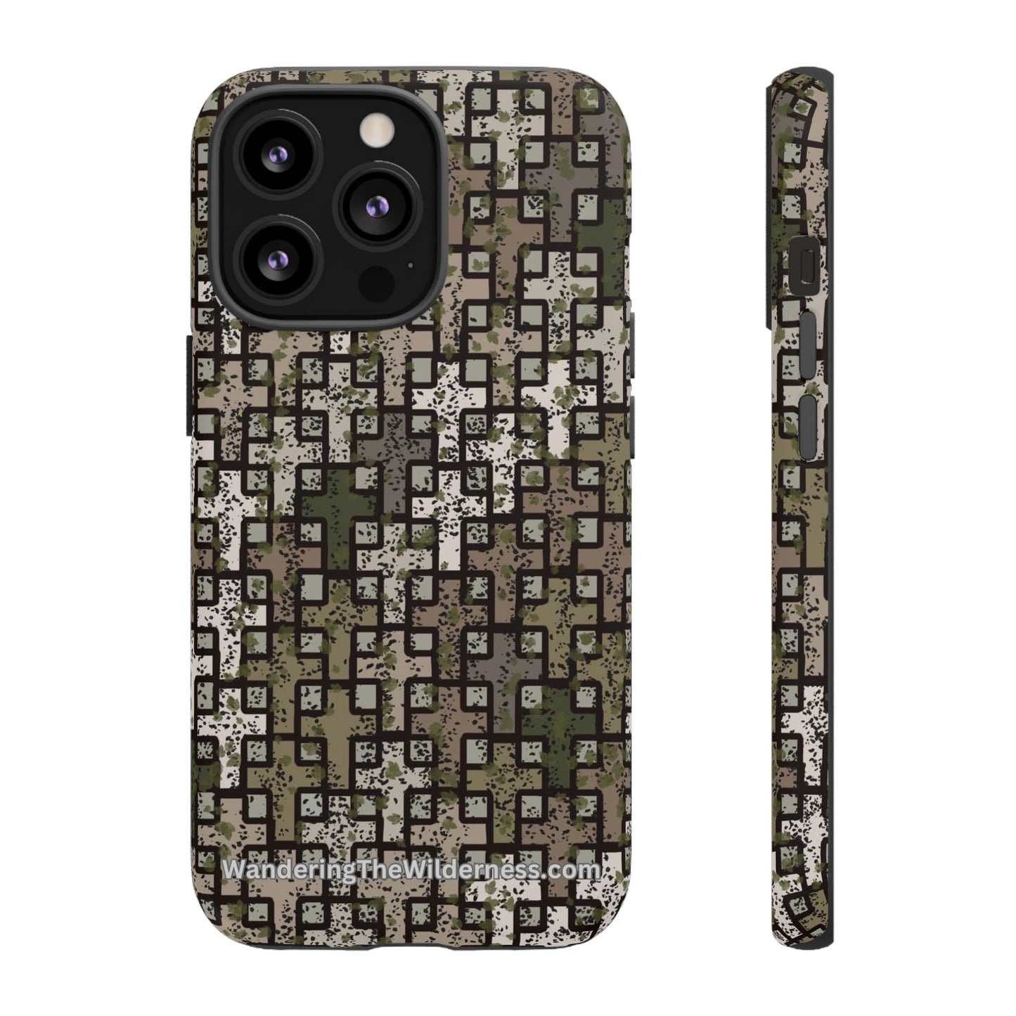 Wandering the Wilderness Hardscrabble Camo Tough Cases