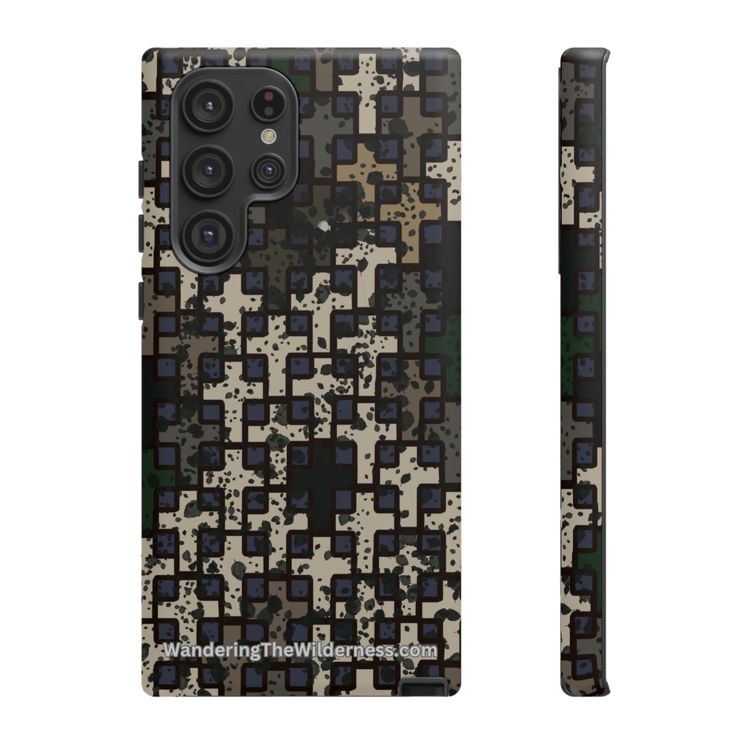 Wandering the Wilderness Diamondback Camo Tough Cases