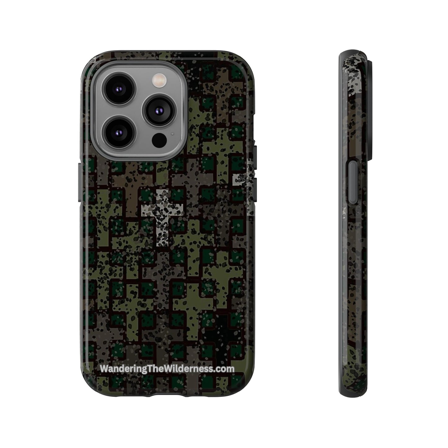 Wandering the Wilderness Blackwater Camo Tough Cases