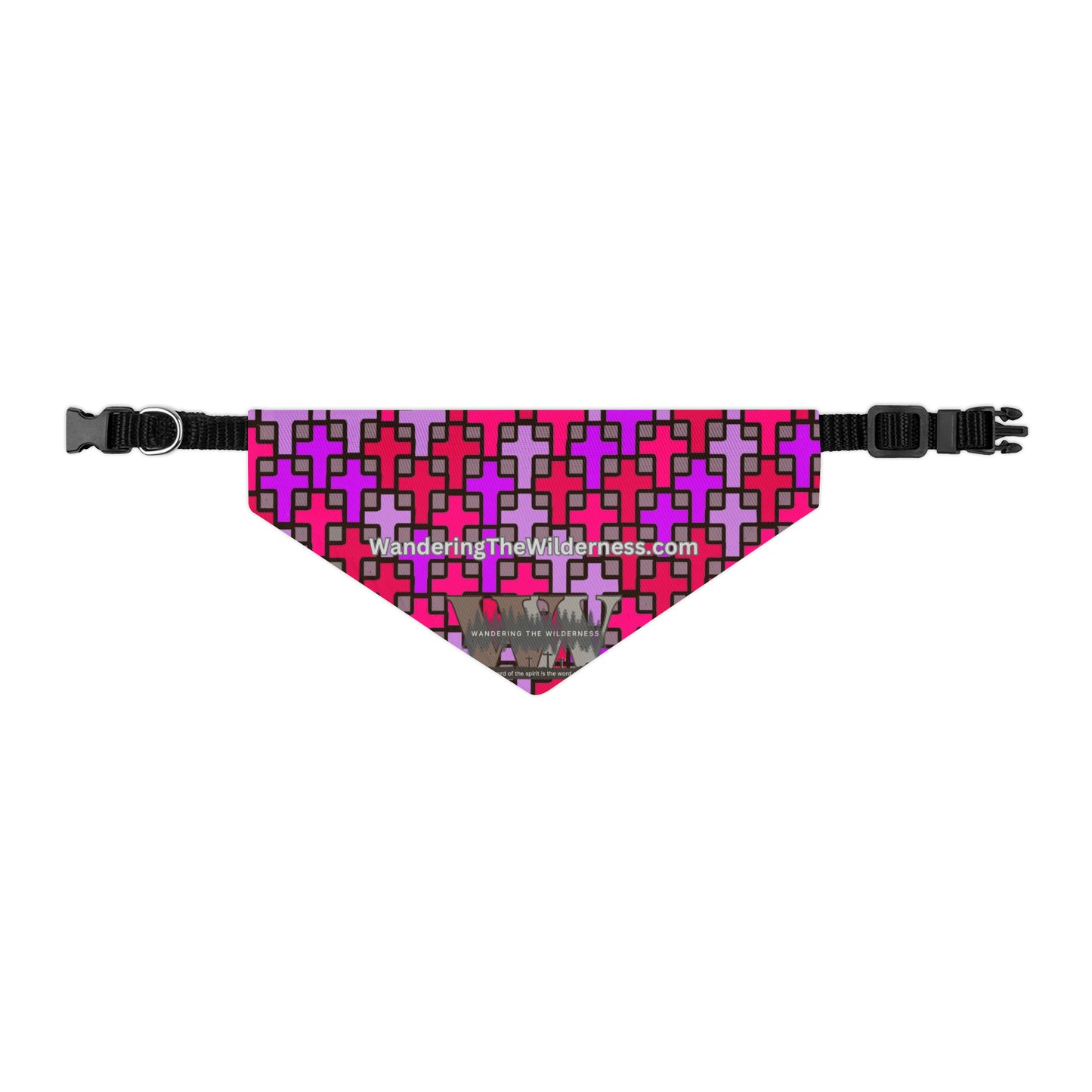 Wandering the Wilderness Princess camp Pet Bandana Collar