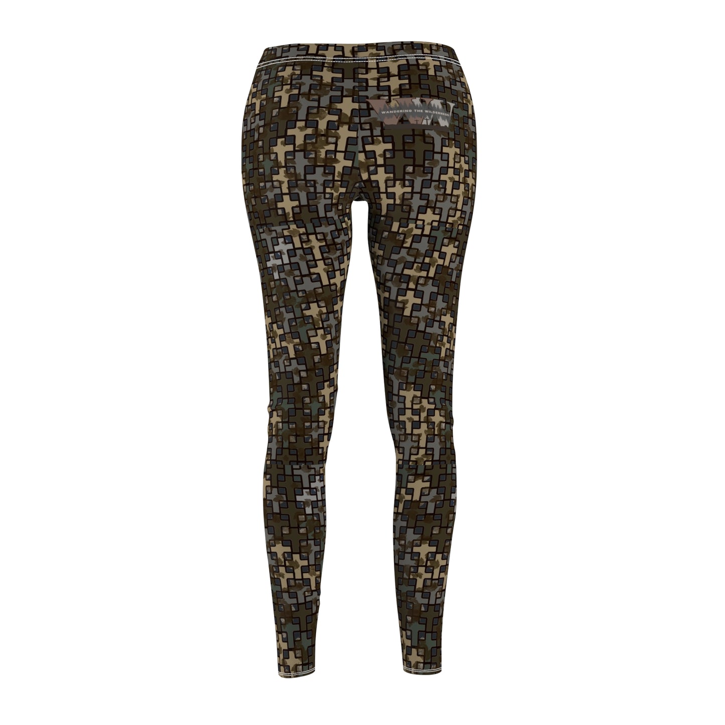 Wandering the Wilderness women’s Stubblefield Camo leggings.