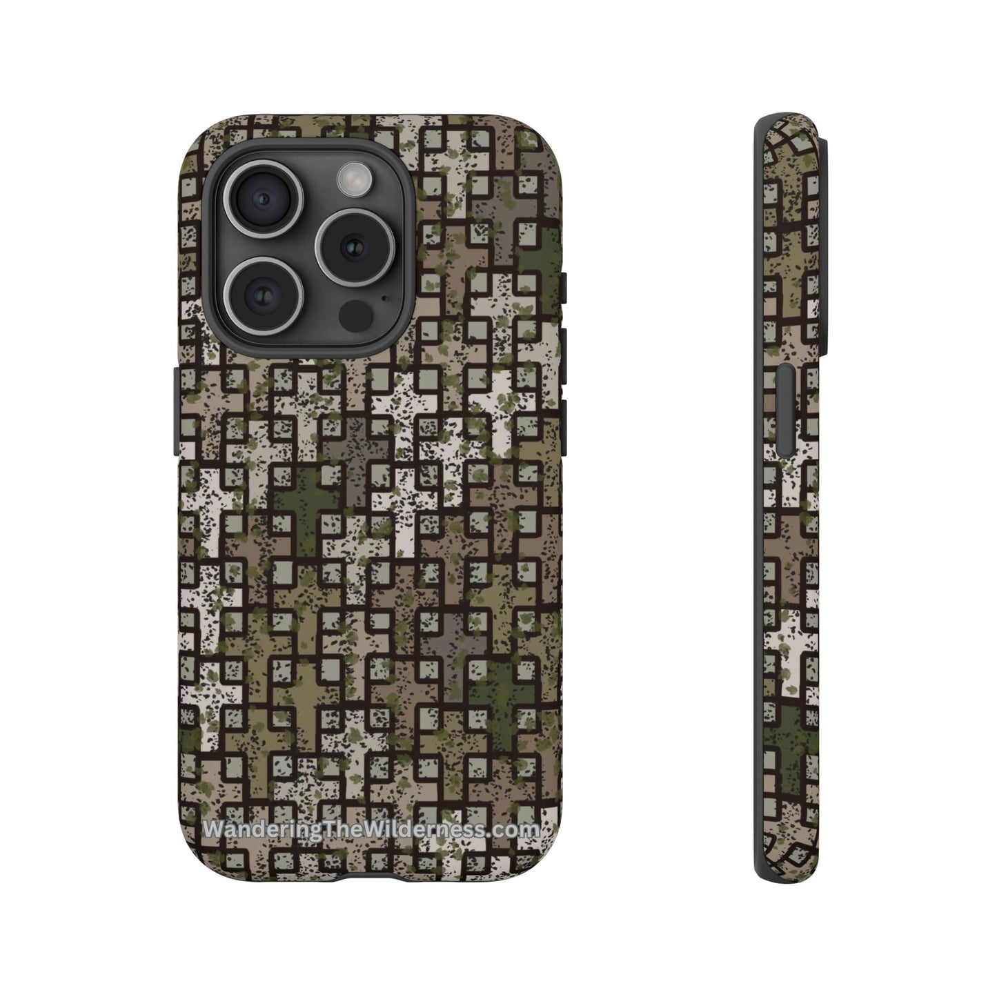 Wandering the Wilderness Hardscrabble Camo Tough Cases