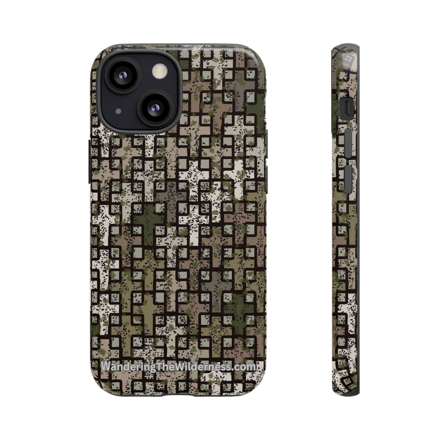 Wandering the Wilderness Hardscrabble Camo Tough Cases