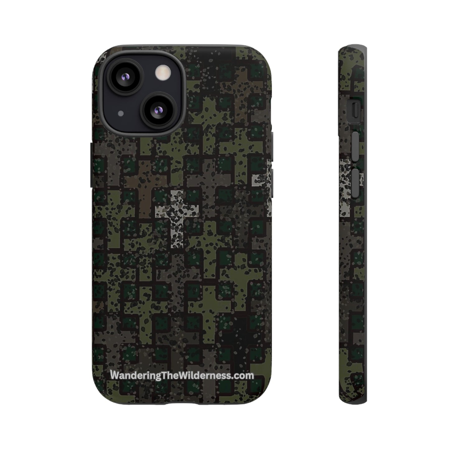 Wandering the Wilderness Blackwater Camo Tough Cases