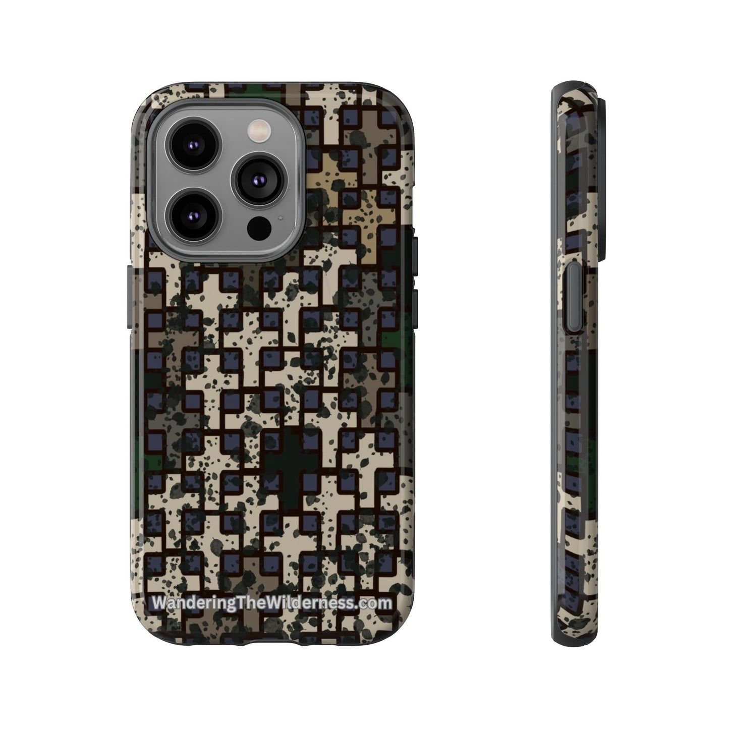 Wandering the Wilderness Diamondback Camo Tough Cases