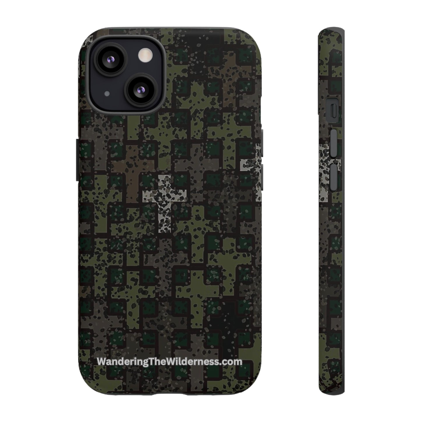 Wandering the Wilderness Blackwater Camo Tough Cases