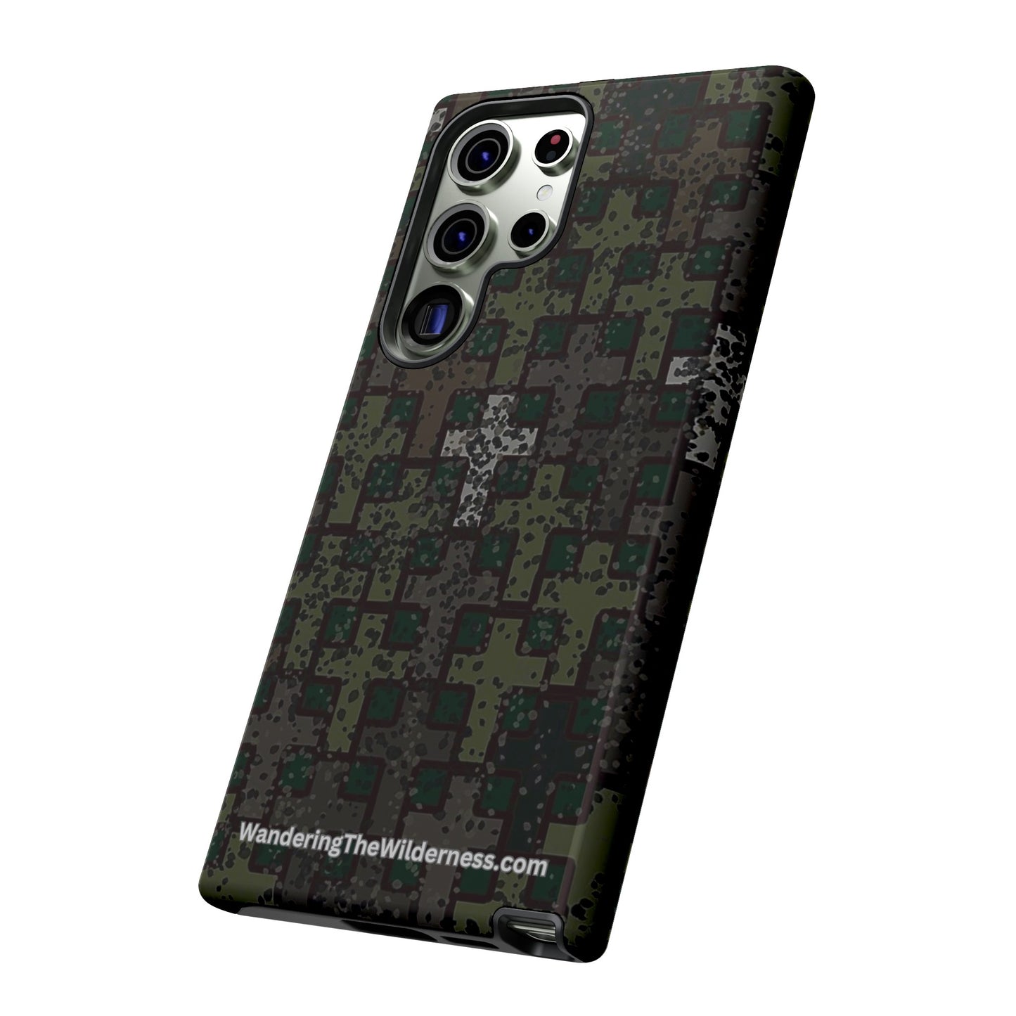 Wandering the Wilderness Blackwater Camo Tough Cases