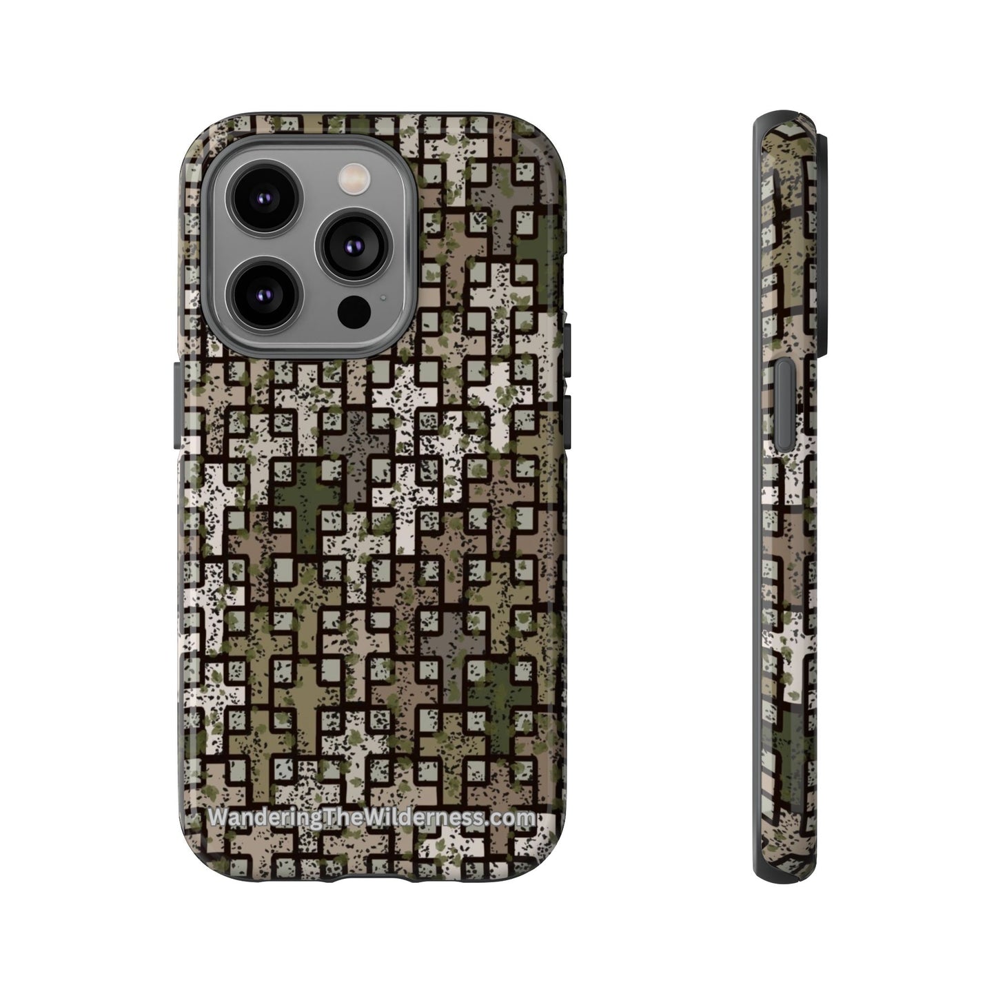 Wandering the Wilderness Hardscrabble Camo Tough Cases