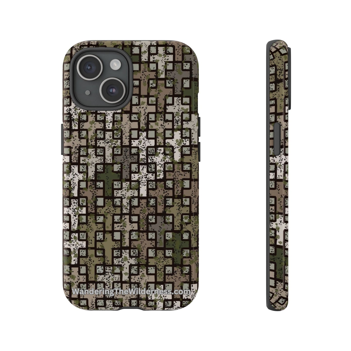 Wandering the Wilderness Hardscrabble Camo Tough Cases