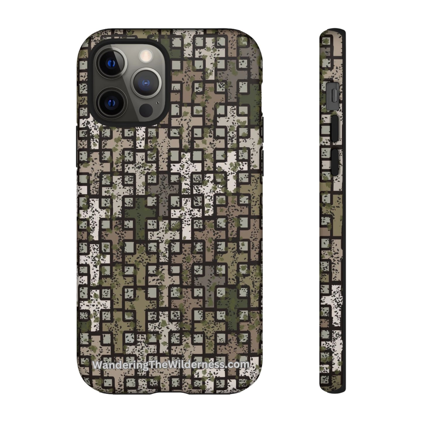 Wandering the Wilderness Hardscrabble Camo Tough Cases