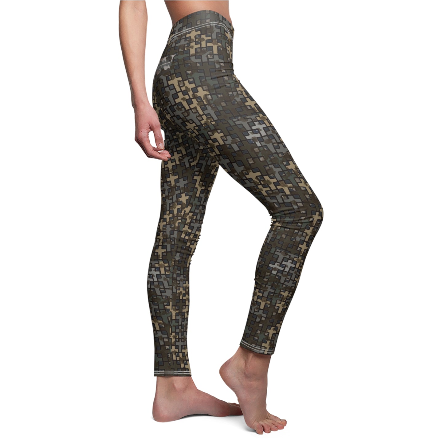 Wandering the Wilderness women’s Stubblefield Camo leggings.