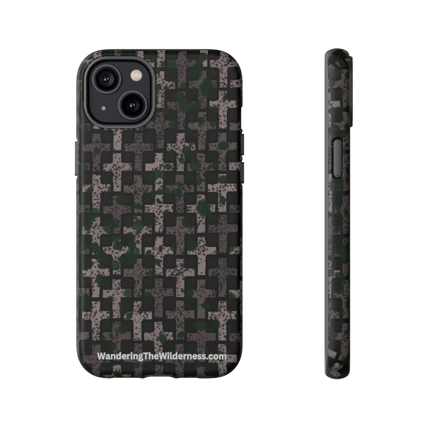 Wandering the Wilderness Crow Holler Camo Tough Cases