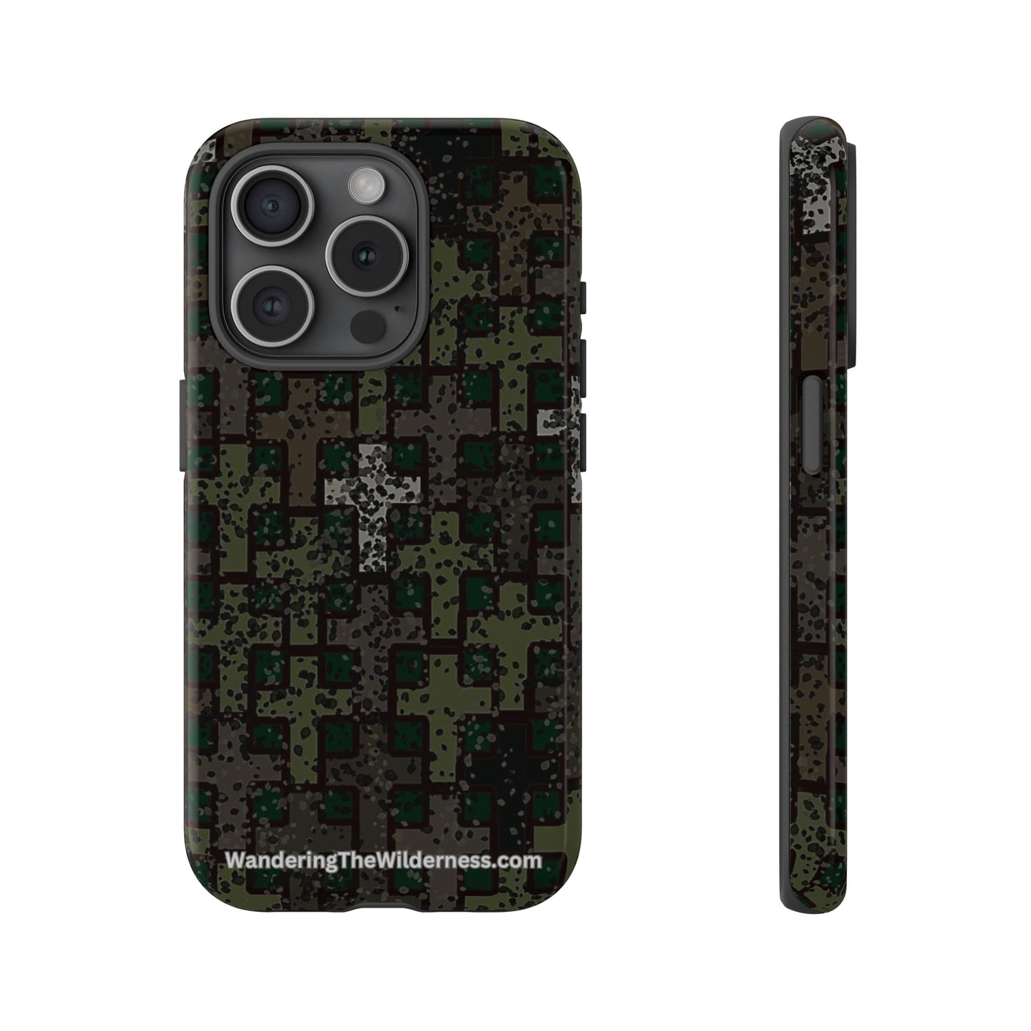 Wandering the Wilderness Blackwater Camo Tough Cases