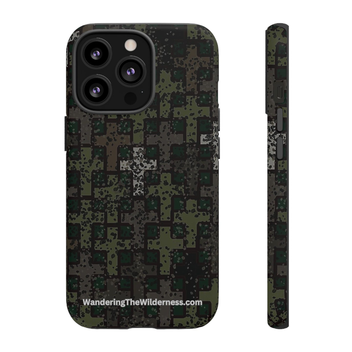 Wandering the Wilderness Blackwater Camo Tough Cases