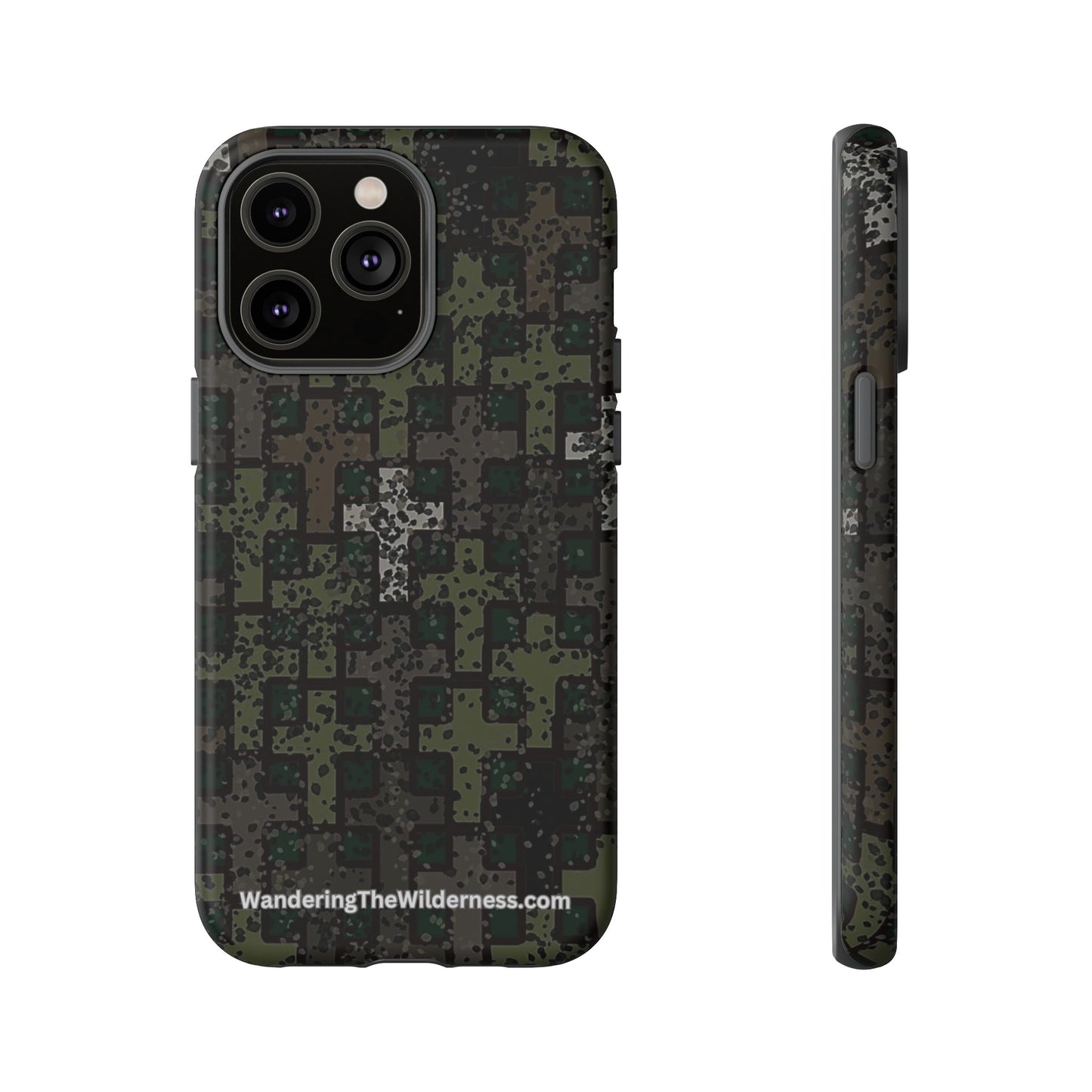 Wandering the Wilderness Blackwater Camo Tough Cases