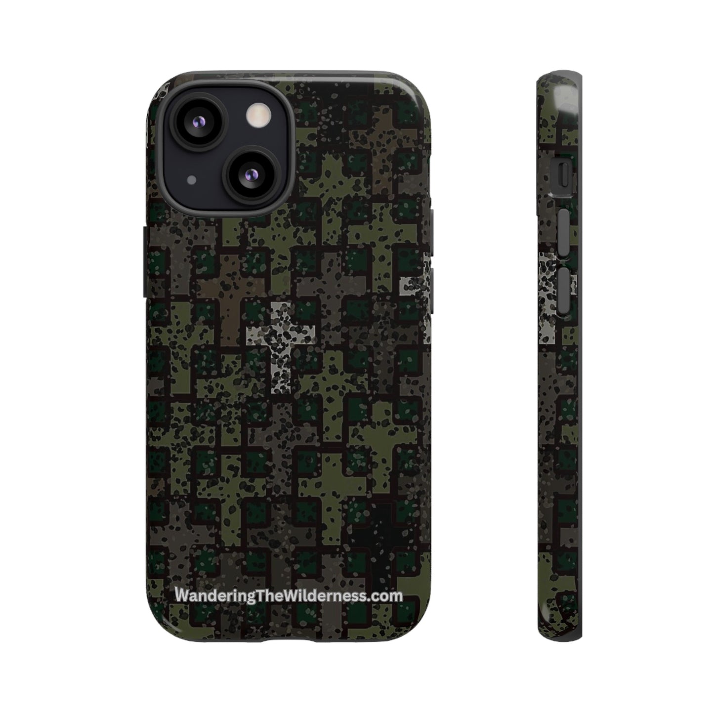 Wandering the Wilderness Blackwater Camo Tough Cases