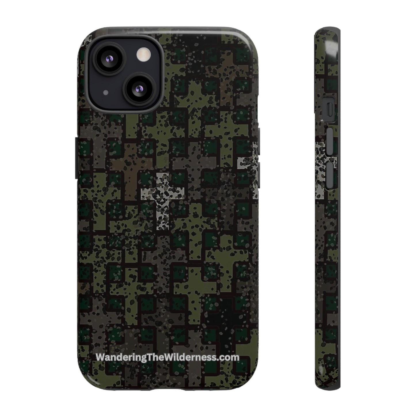 Wandering the Wilderness Blackwater Camo Tough Cases