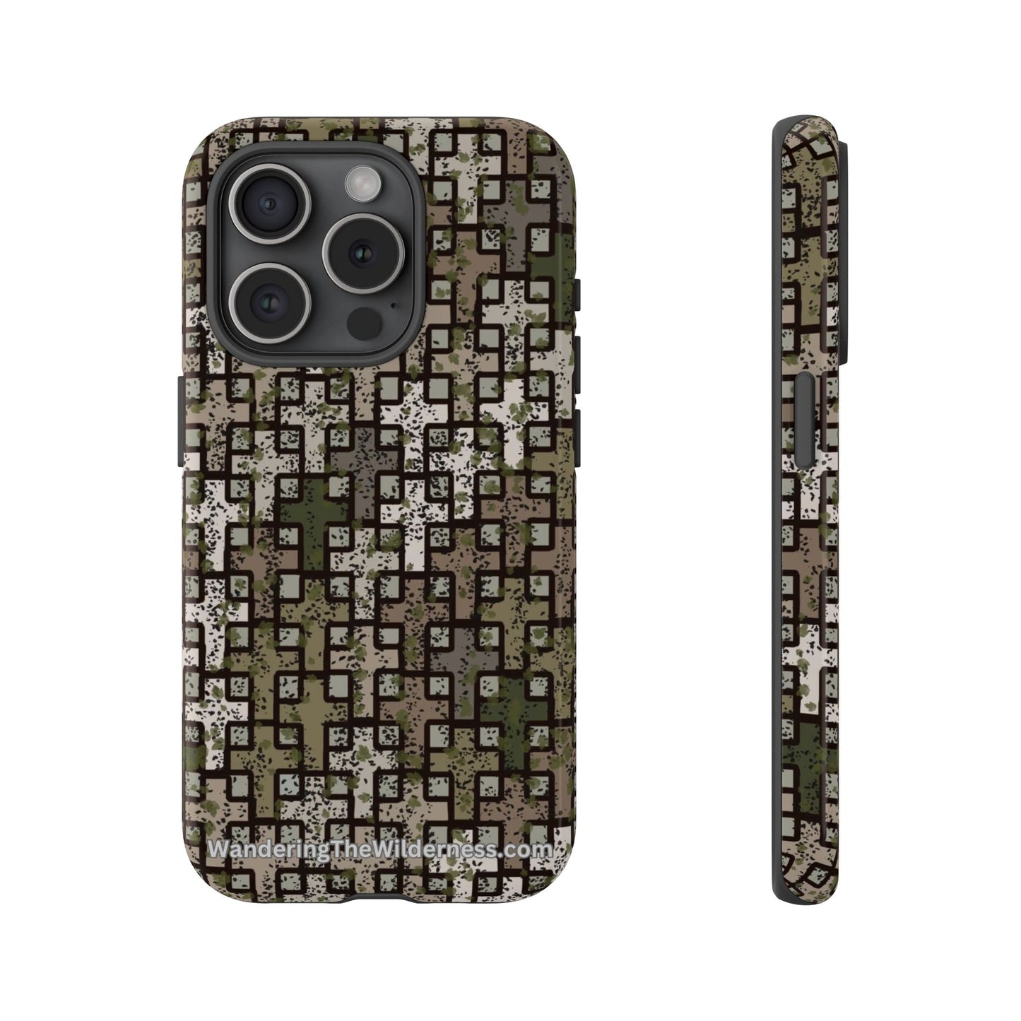 Wandering the Wilderness Hardscrabble Camo Tough Cases