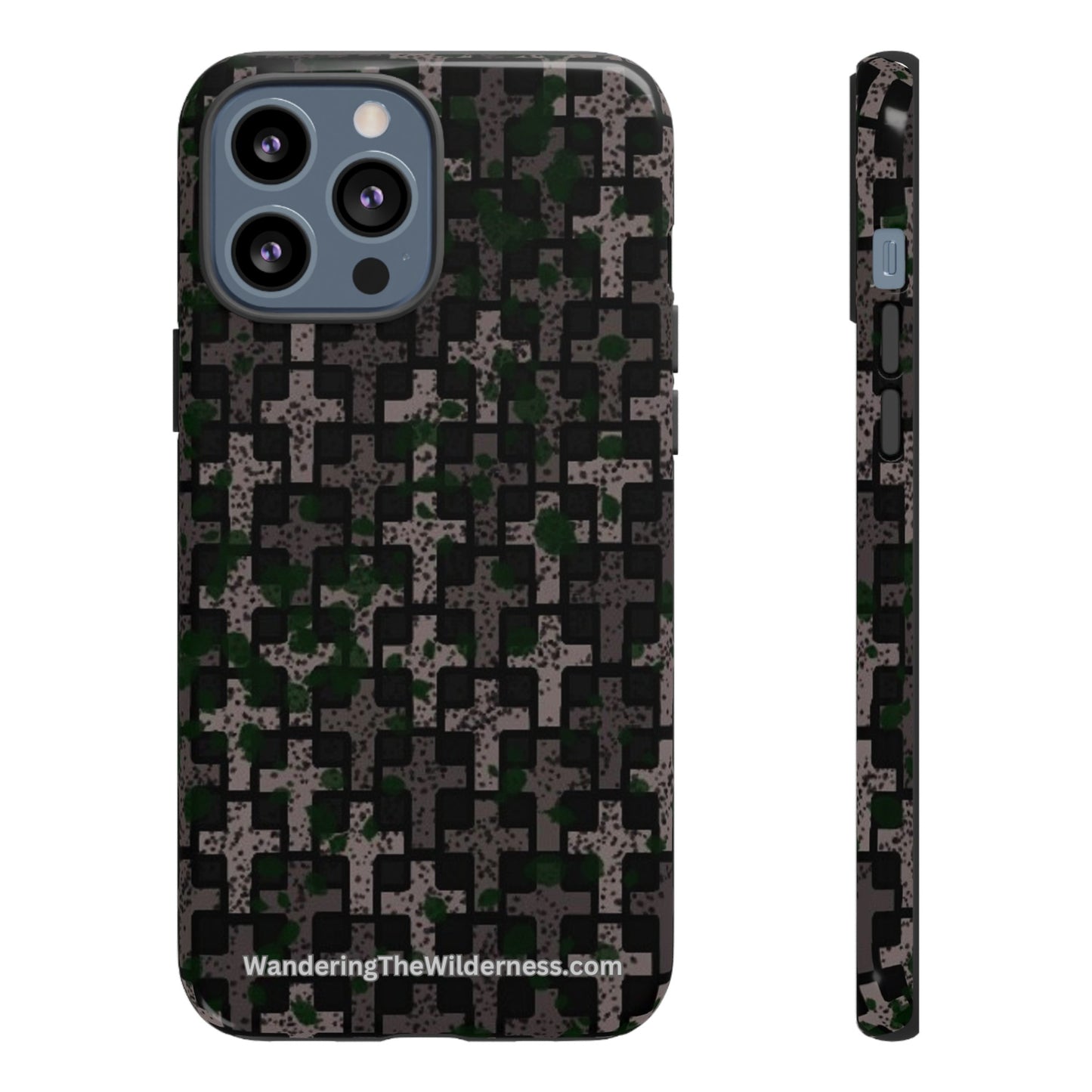 Wandering the Wilderness Crow Holler Camo Tough Cases