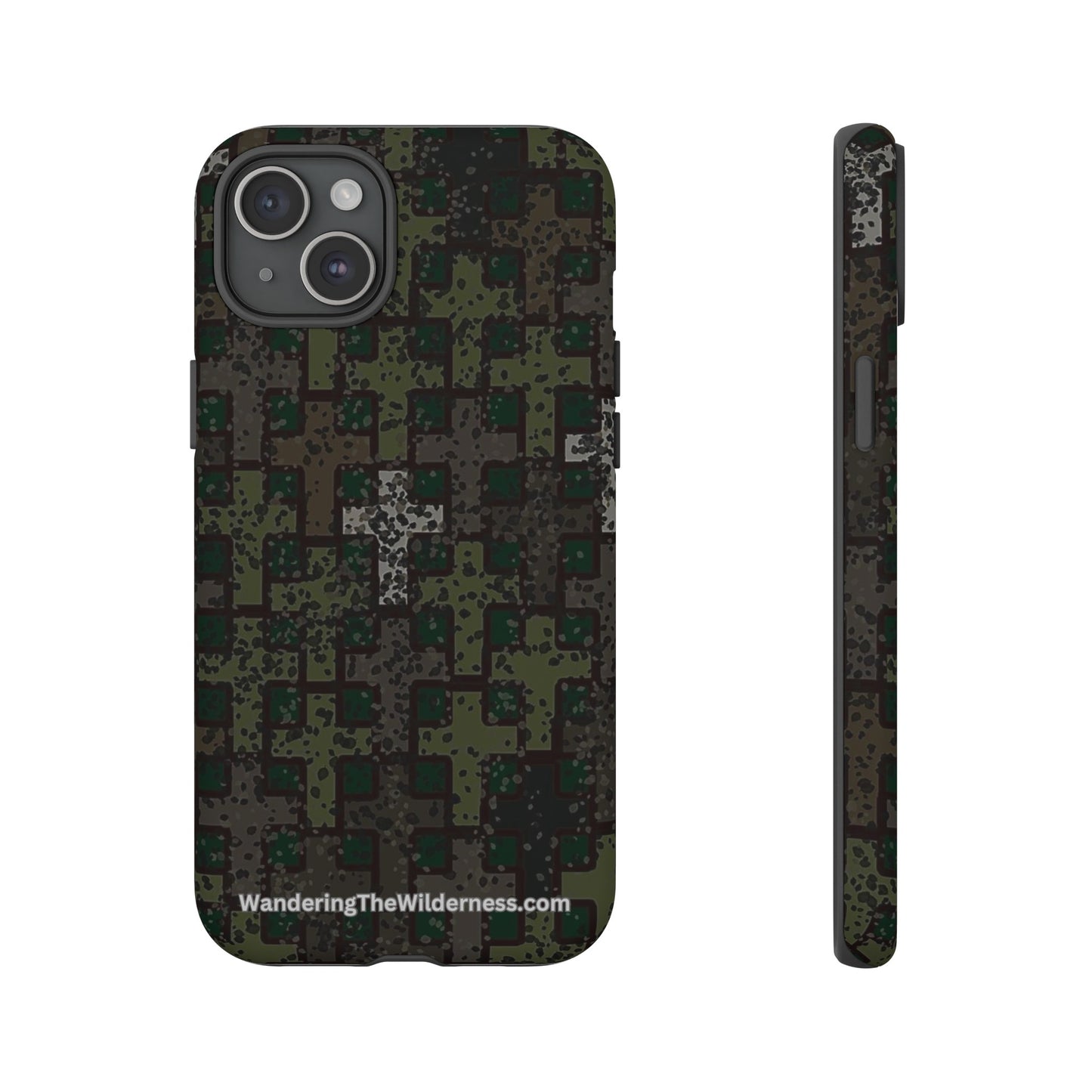 Wandering the Wilderness Blackwater Camo Tough Cases