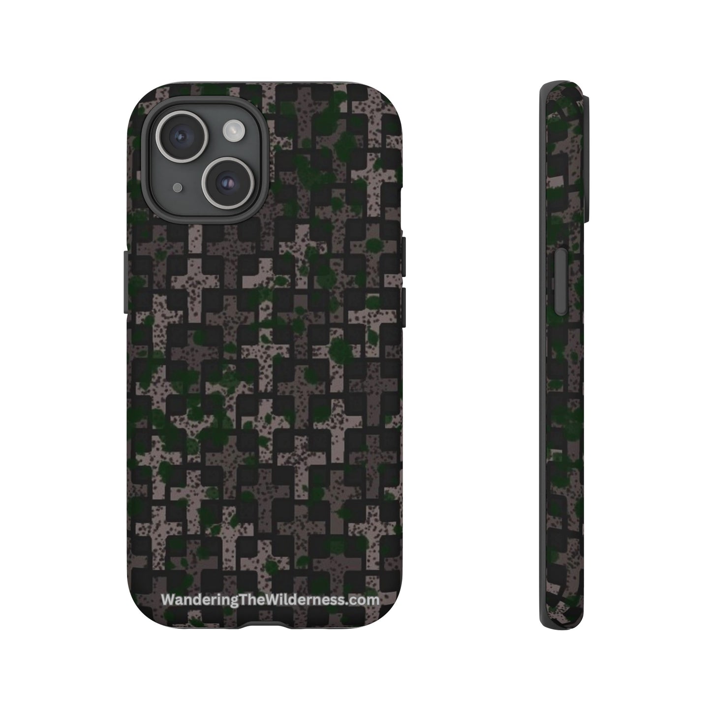 Wandering the Wilderness Crow Holler Camo Tough Cases