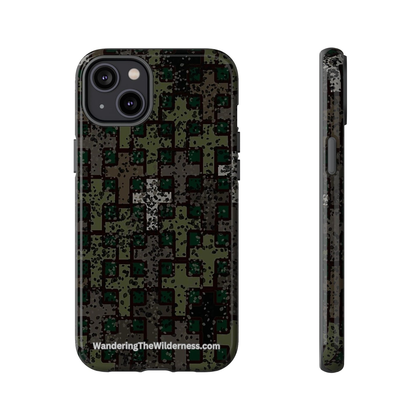 Wandering the Wilderness Blackwater Camo Tough Cases