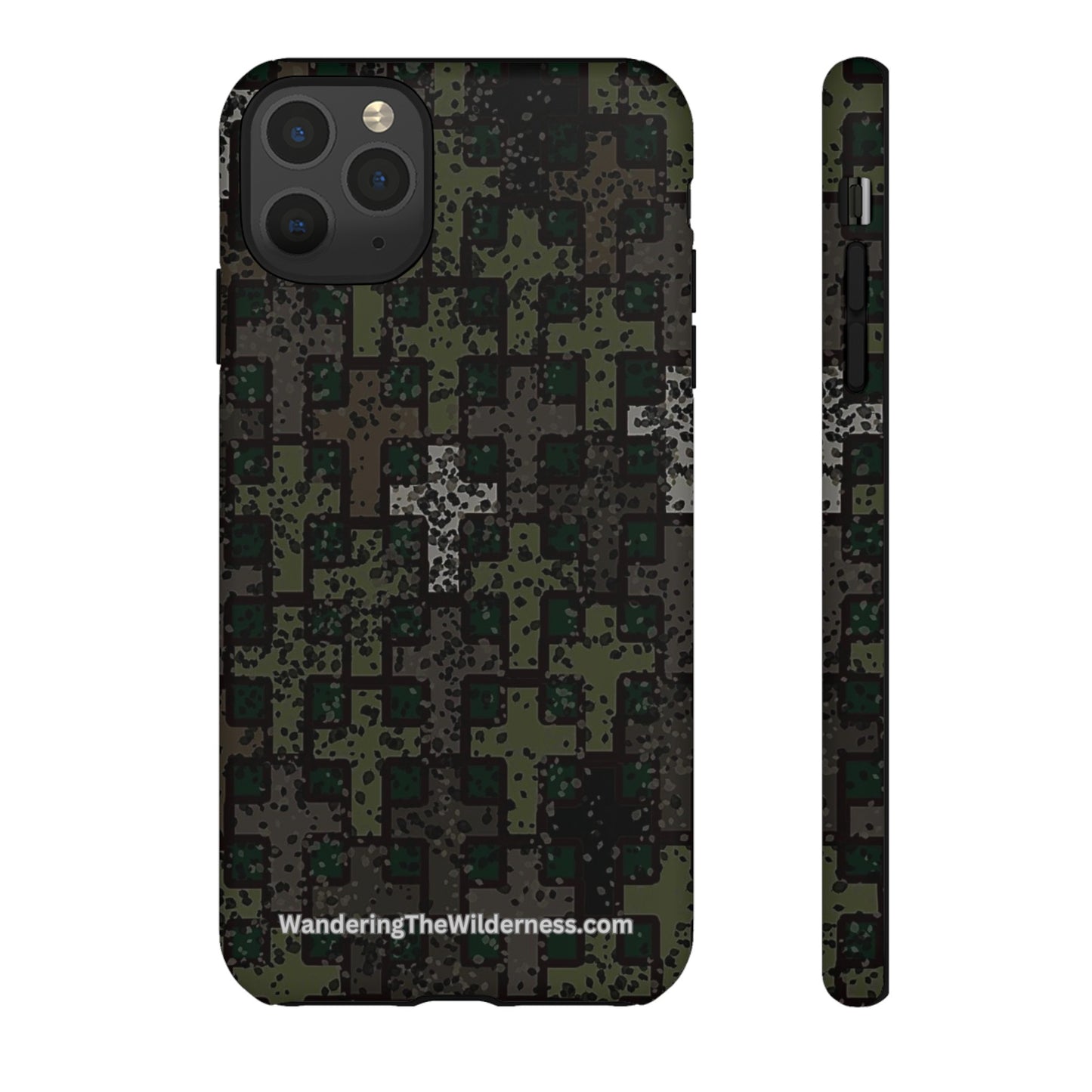 Wandering the Wilderness Blackwater Camo Tough Cases