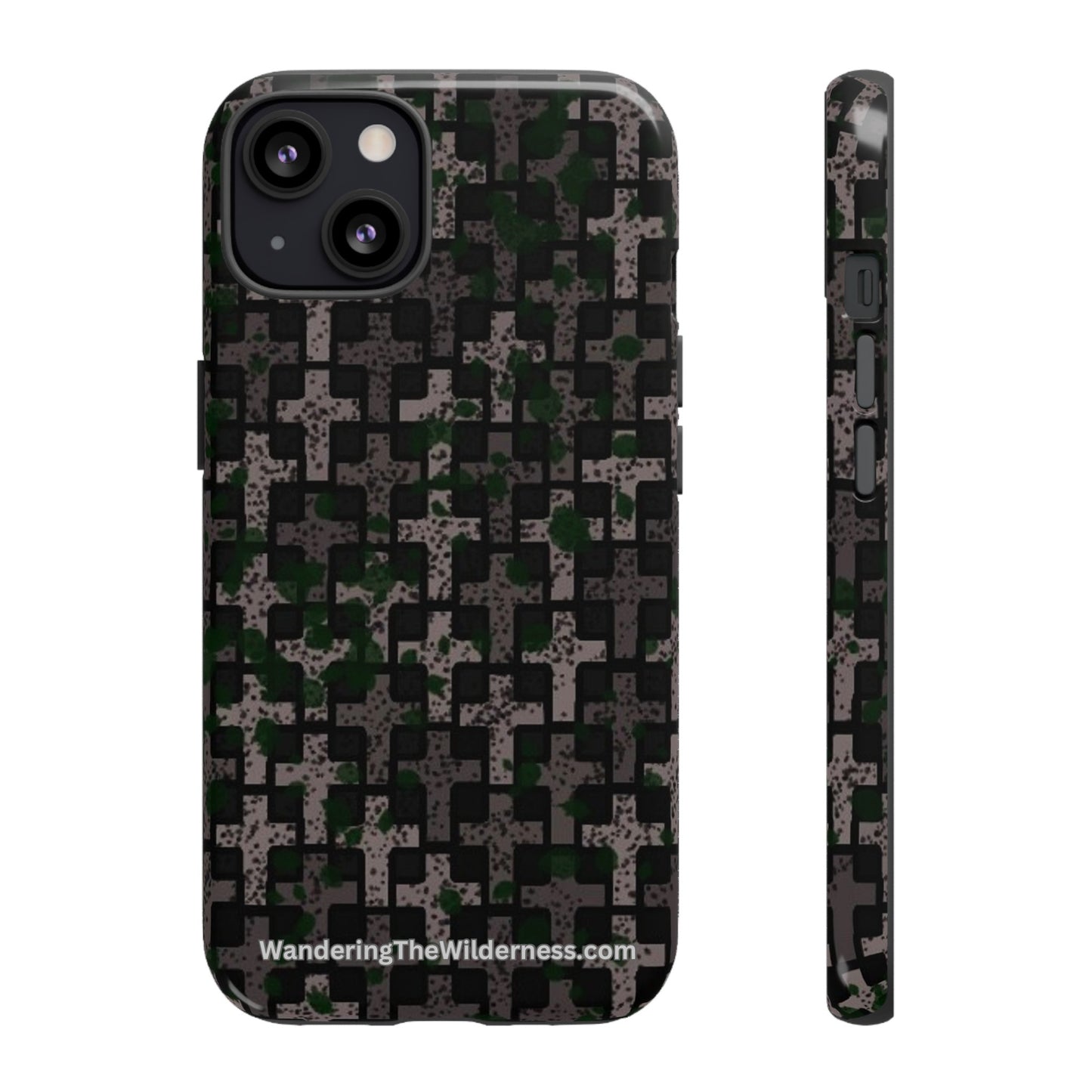 Wandering the Wilderness Crow Holler Camo Tough Cases